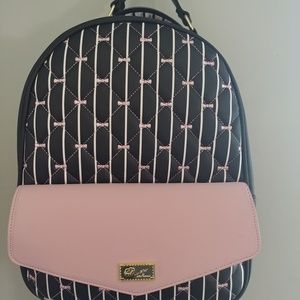 Betsey Johnson mini Bookbag